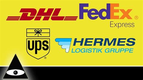 fedex und hermes verwirrt.